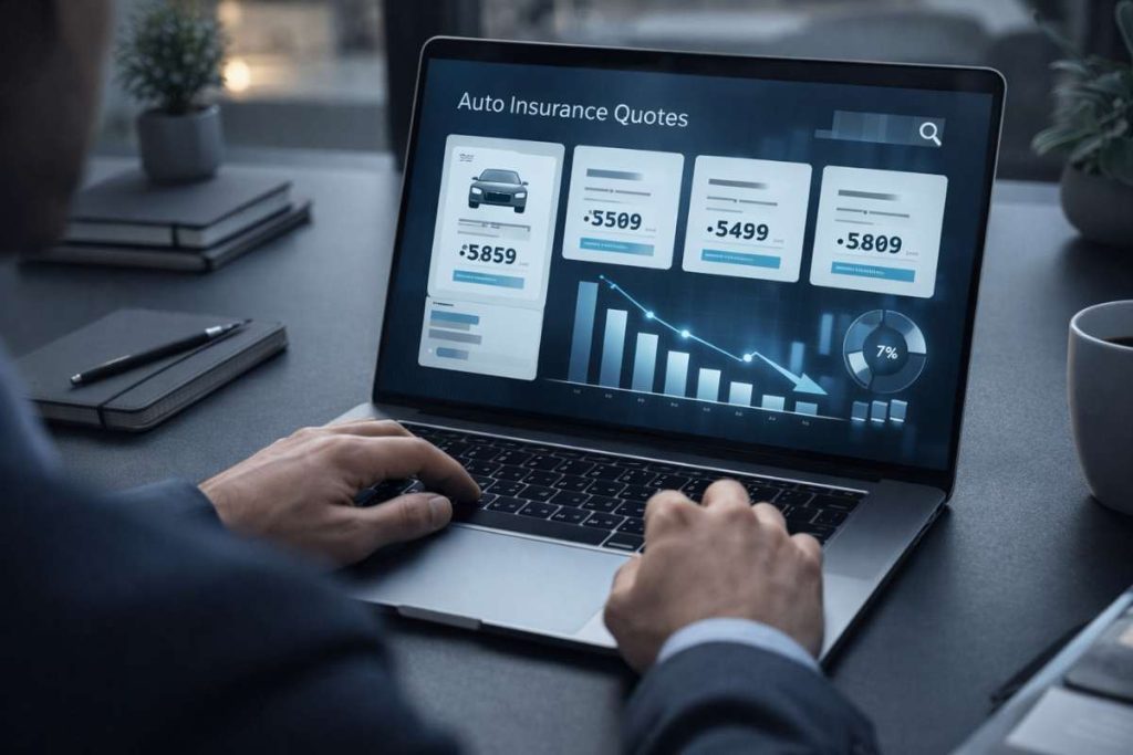 compare auto insurance quotes to lower car insurance premiums