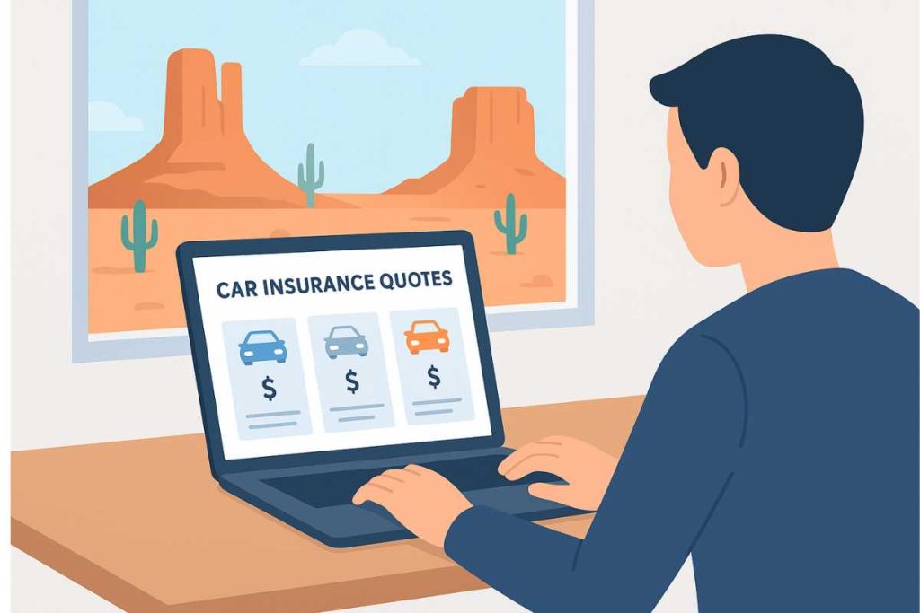 Cheap Car Insurance Arizona High-Risk Drivers quote comparison image