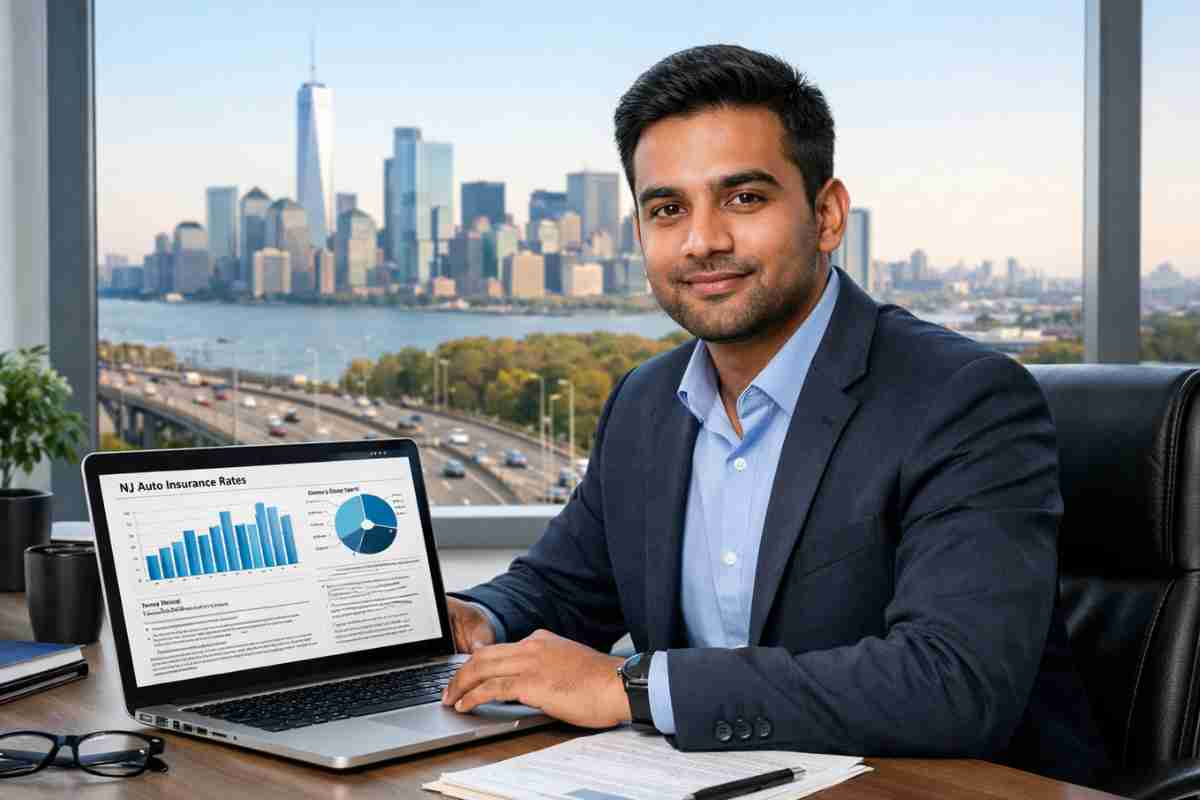 Auto insurance New Jersey expert Sabbir reviewing car insurance policies in 2026