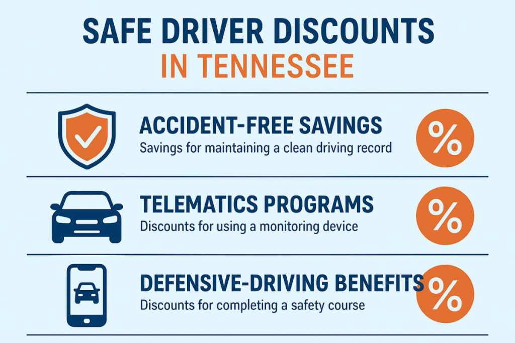 Best Car Insurance for Safe Drivers in Tennessee