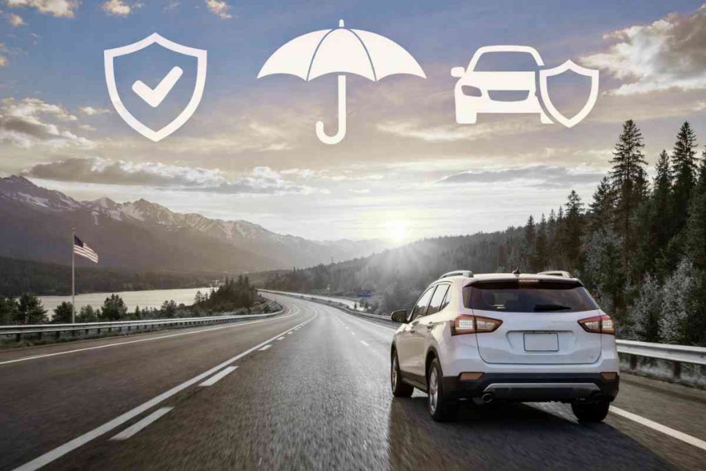 car hire insurance USA coverage for rental car road trips